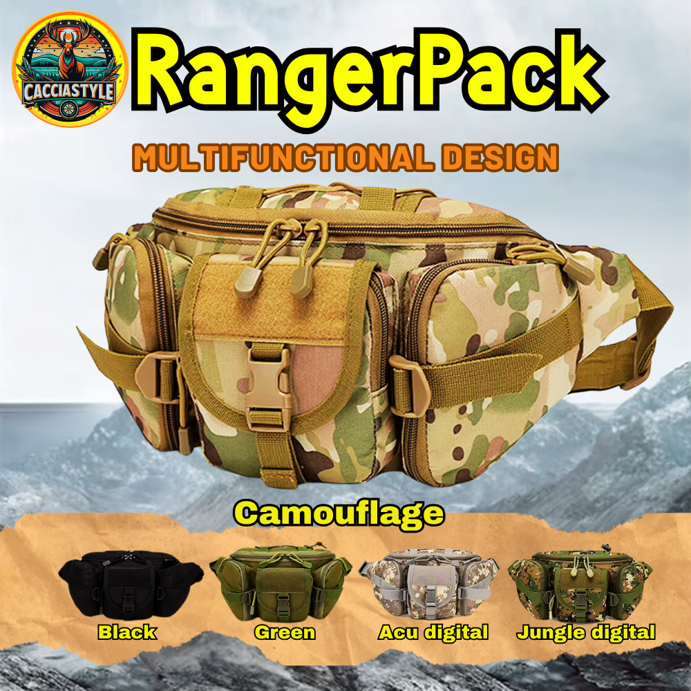 🎯 RangerPack – Marsupio  Multifunzionale by Cacciastyle